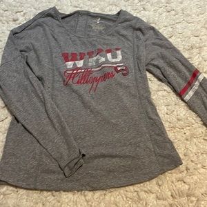 WKU western Kentucky university baseball t shirt long sleeve